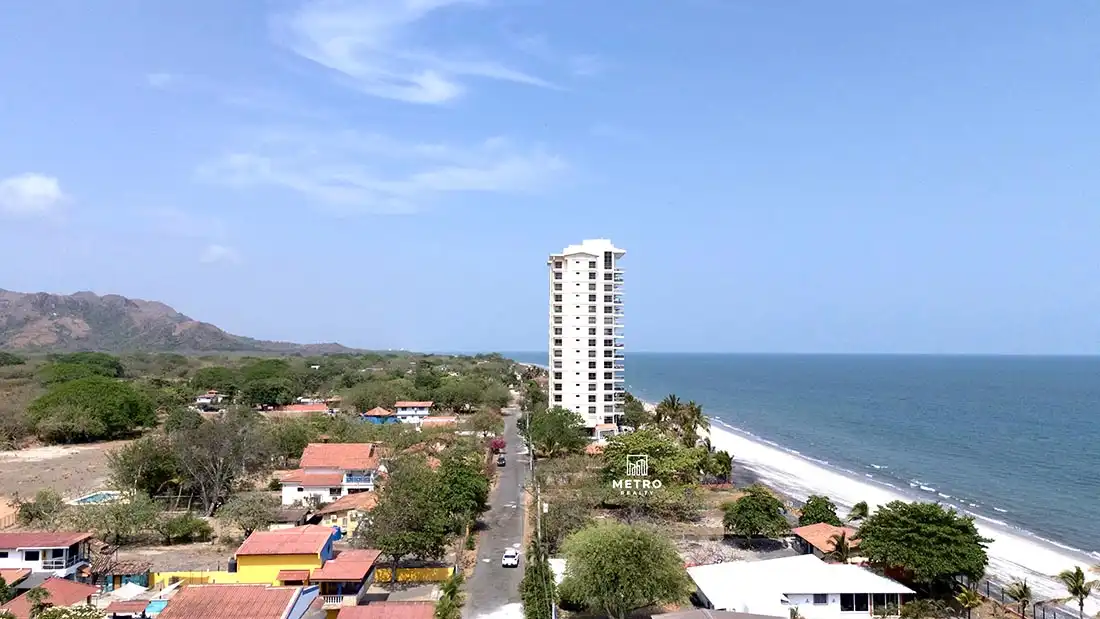 Beachfront Apartment in Gorgona Panama building