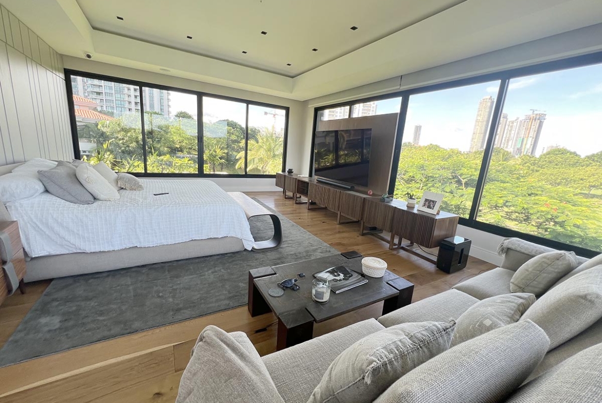 island estate master bedroom overview santa maria panama