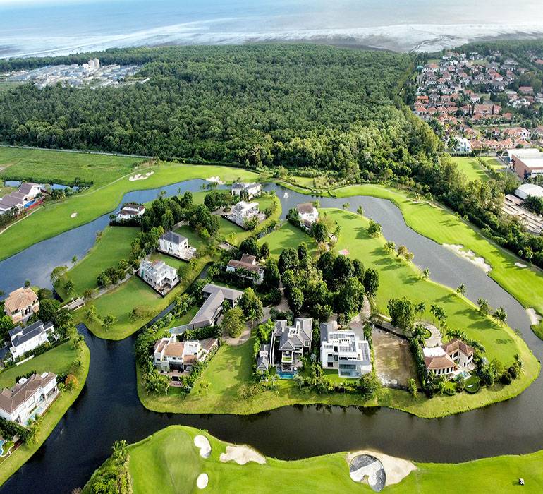 Ocean Reef Island, le projet le meilleur et le plus exclusif d'Amérique latine, l'unique île artificielle juste au centre-ville de Panama City avec une marine privée.