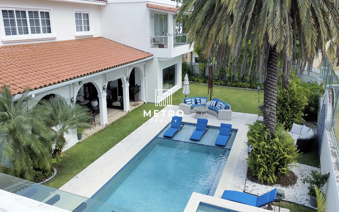 luxury modern mansion in panama