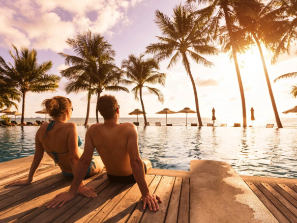 The Palms Beach Resort Panama social area