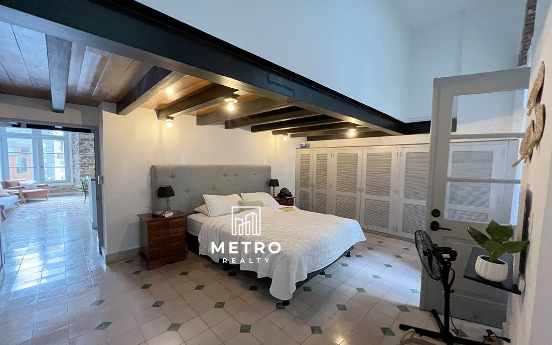 Casco Viejo Panama Apartment for Sale master bedroom