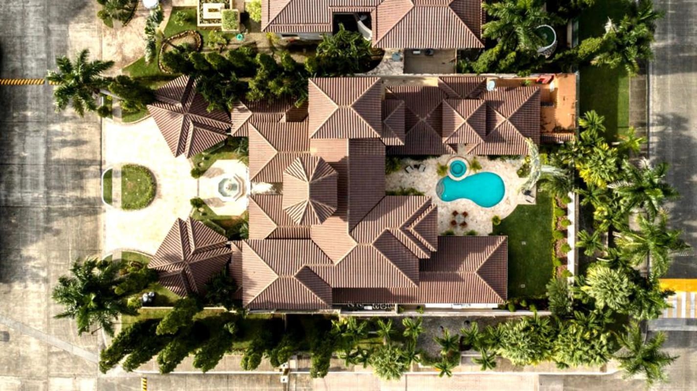 Costa del Este Mansion for Sale aereal view