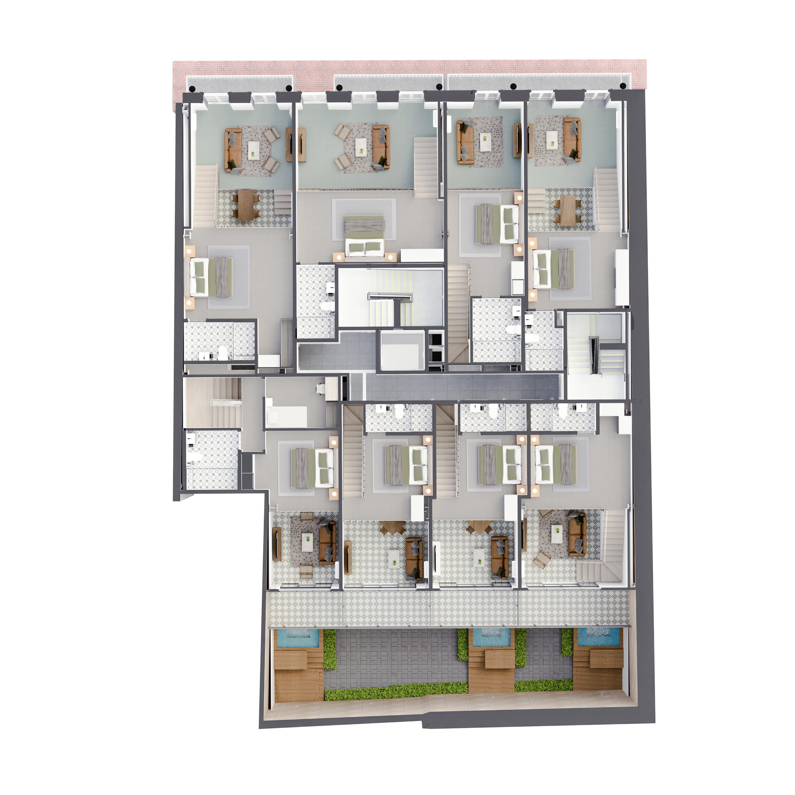 casa variedades floor plan level 2
