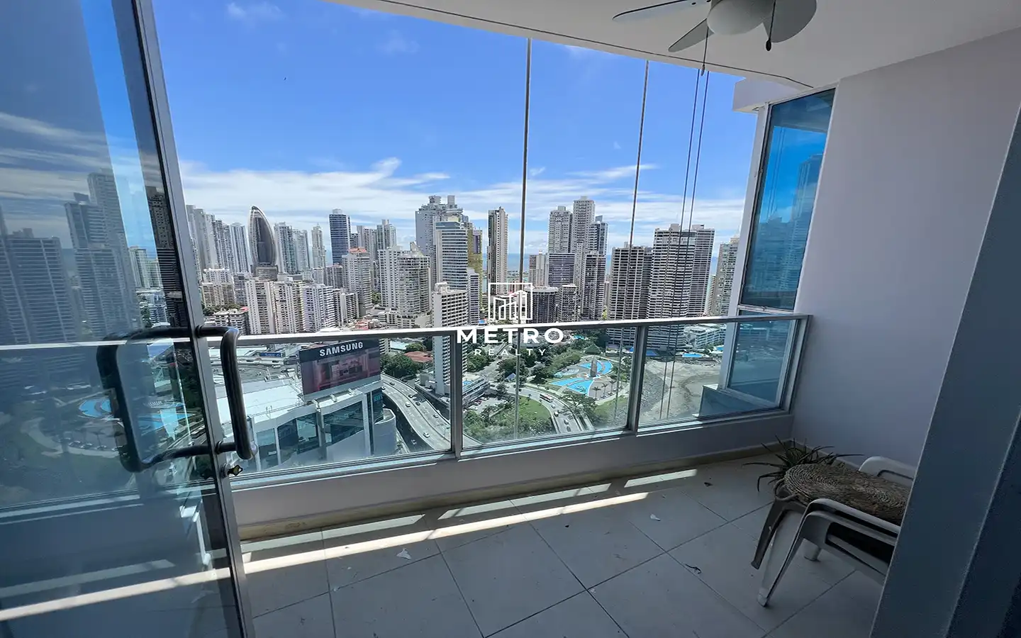 Grand Bay Tower Cinta Costera Panama Apartment for Sale balcony view