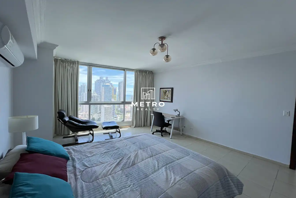 Grand Bay Tower Cinta Costera Panama Apartment for Sale master bed