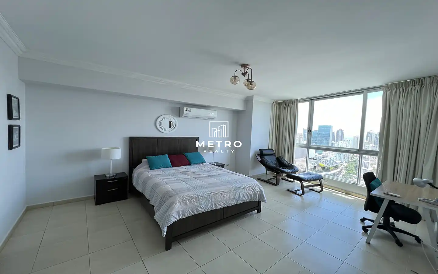 Grand Bay Tower Cinta Costera Panama Apartment for Sale master bedroom space
