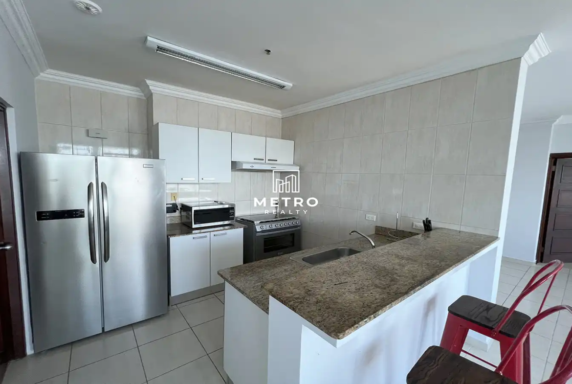 Grand Bay Tower Cinta Costera Panama Apartment for Sale kitchen lateral view