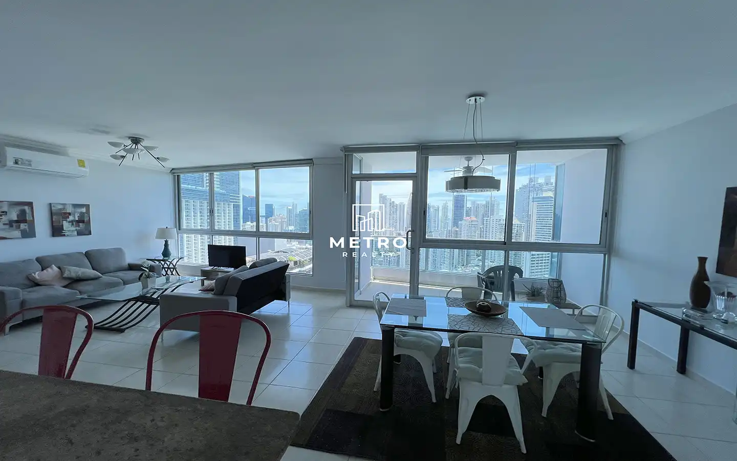 Grand Bay Tower Cinta Costera Panama Apartment for Sale dining room