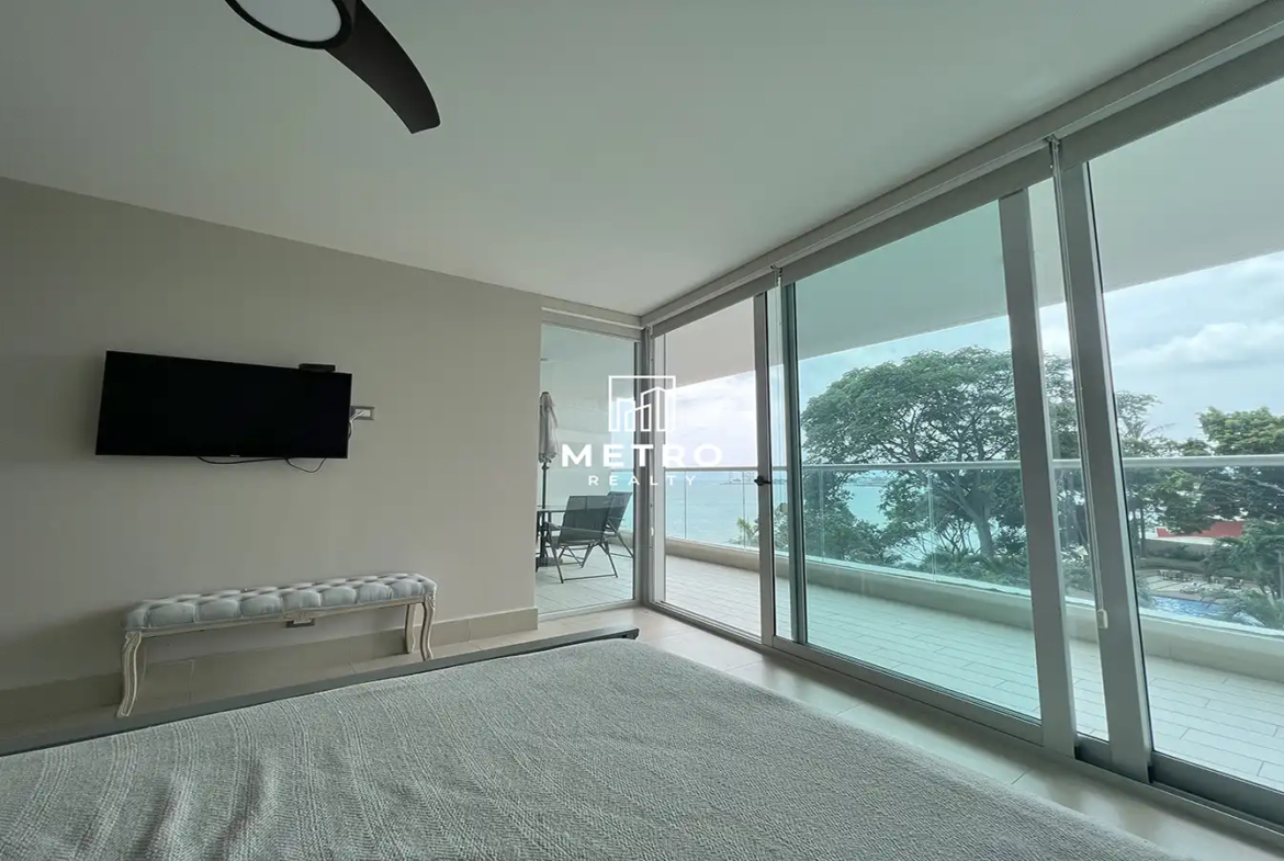 Nueva Gorgona Panama Apartment Master Bedroom Balcony View