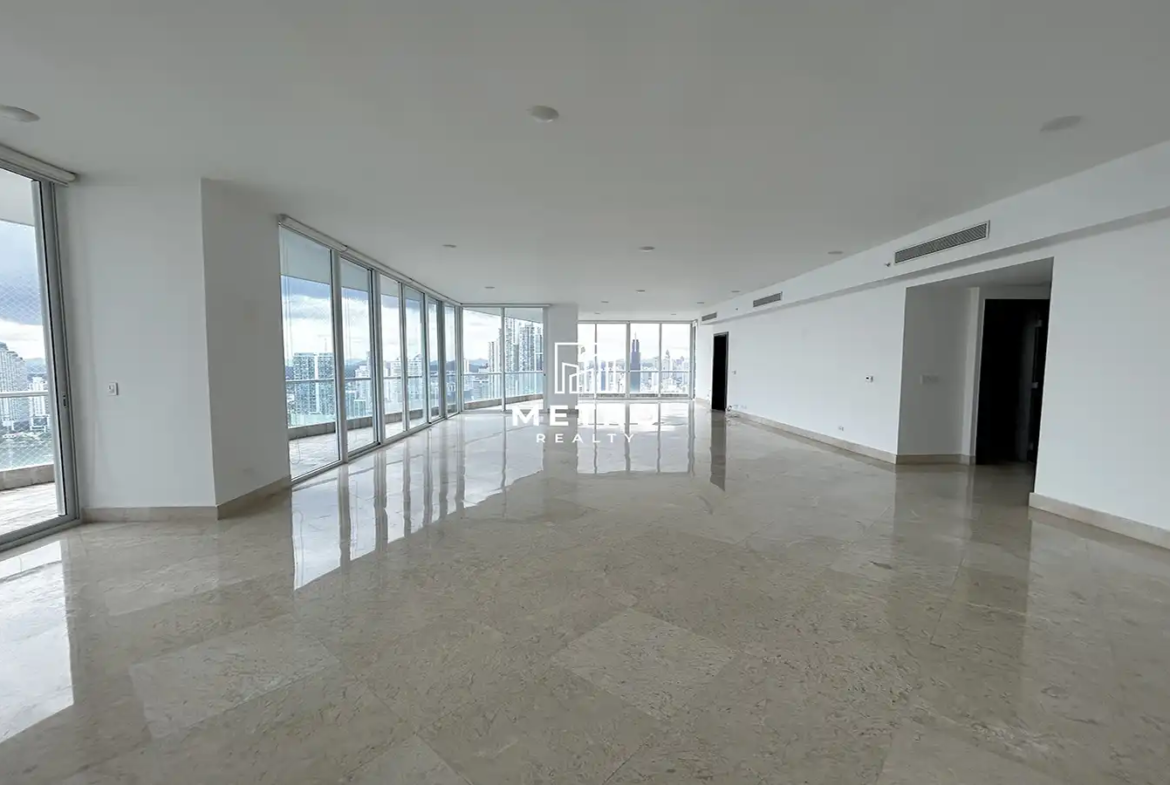 Punta Paitilla Apartment for Sale in Ph The Point Panama living room model B