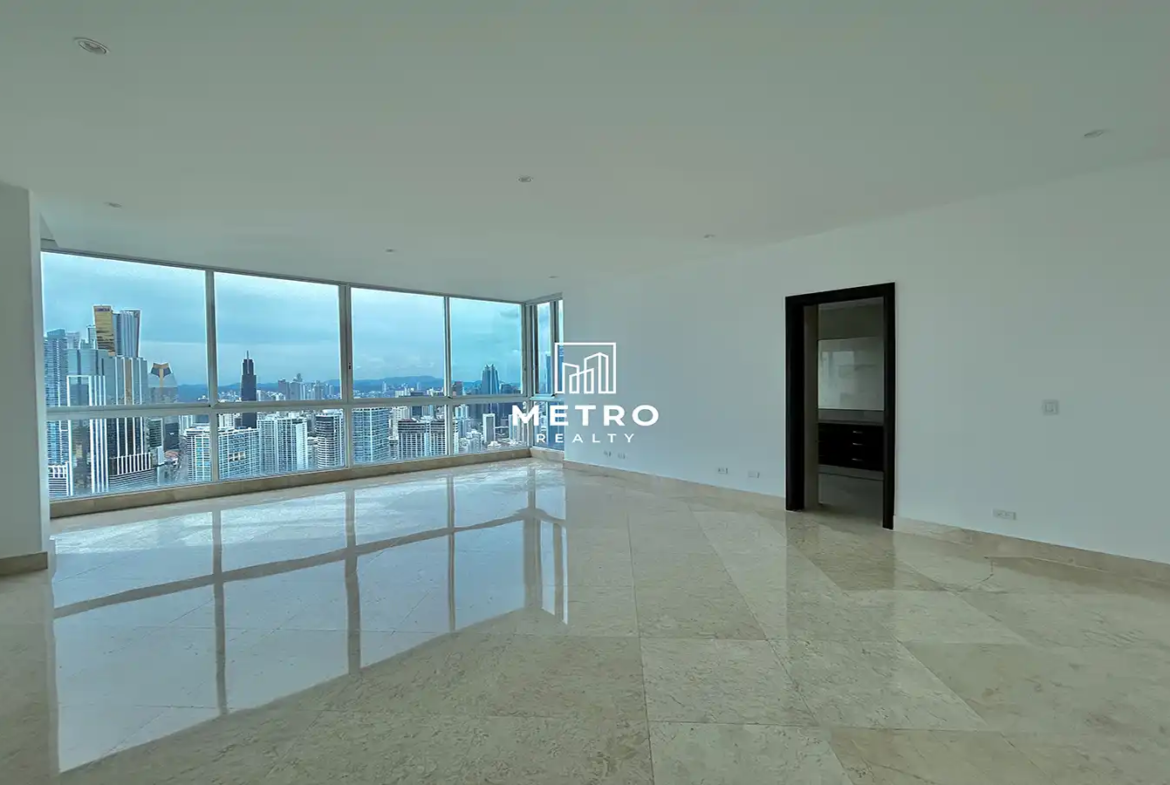 Punta Paitilla Apartment for Sale in Ph The Point Panama dinning room city view model B