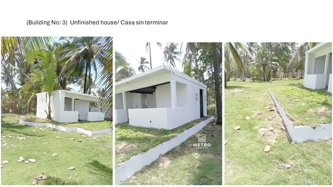 beachfront homes for sale in panama unfinished construction