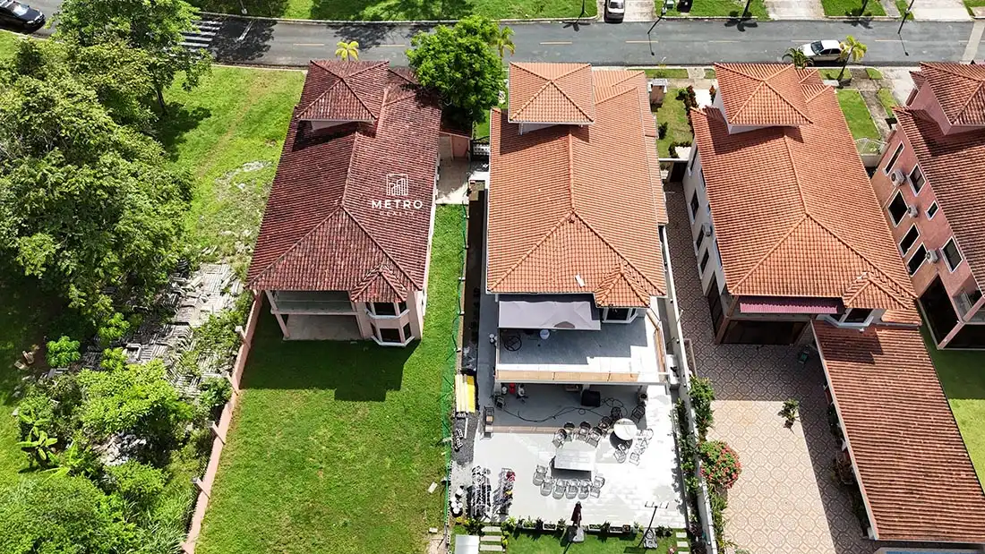 clayton homes panama city house from above