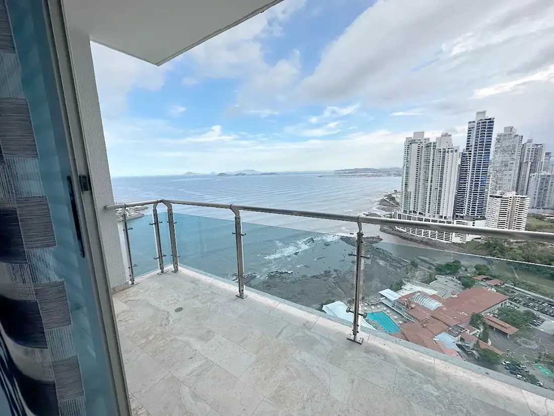 Aqualina Panama balcony view