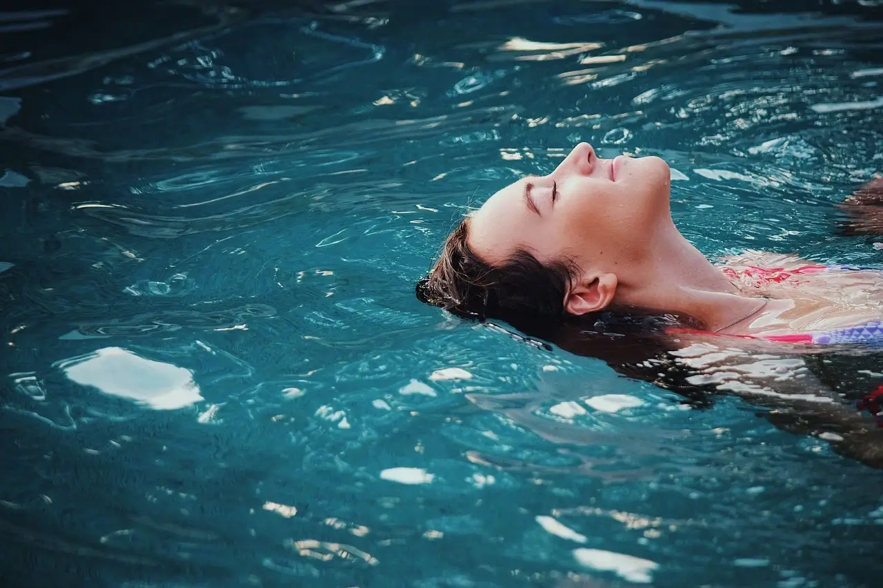 hotel playa venao woman in water