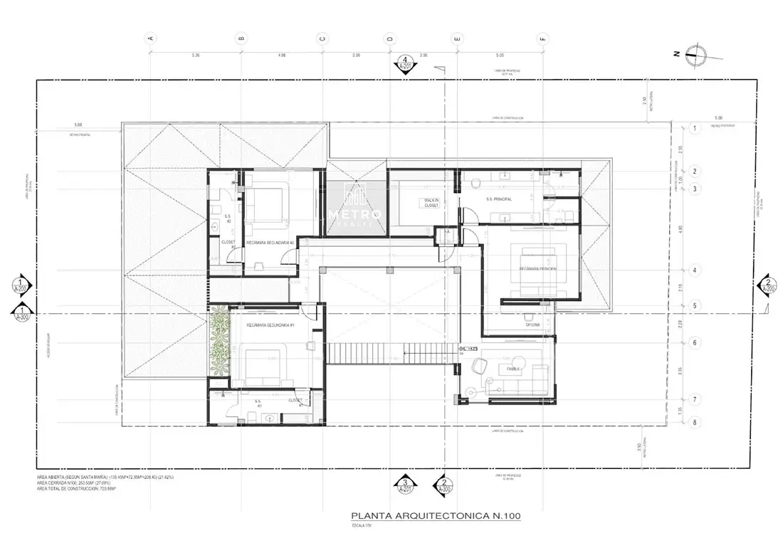 Santa Maria Golf Club walls plans