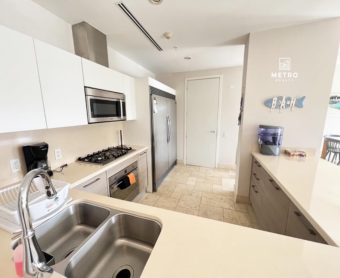 beach property in panama front kitchen