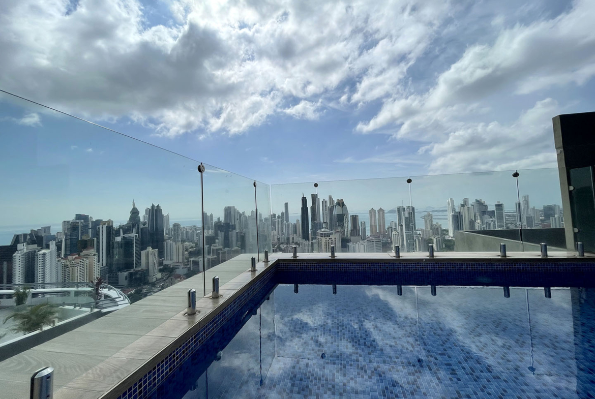 el cangrejo panama real estate rooftop swimming pool