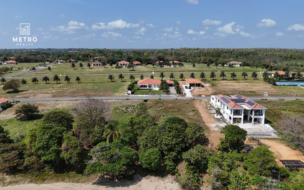 Andromeda Pedasi house for sale field view
