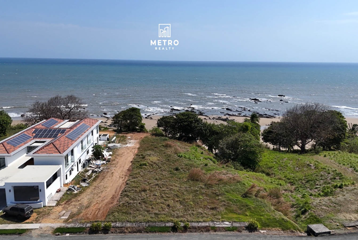 Andromeda Pedasi house for sale yellow house ocean view