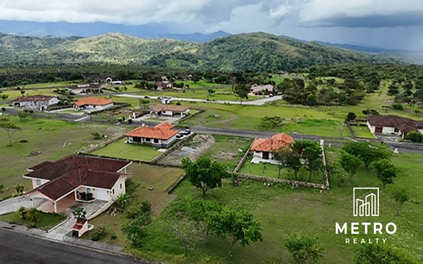 Boquete Canyon village view