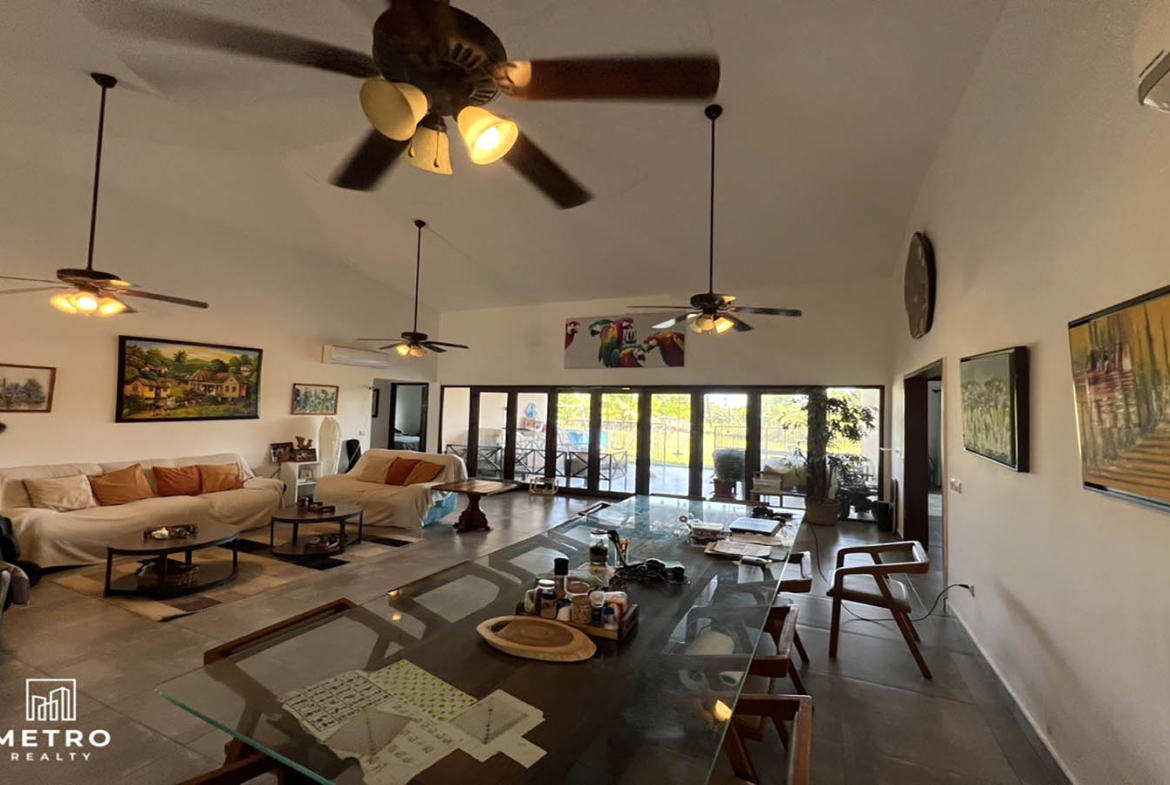 For Sale Pedasi Panama spacious living room