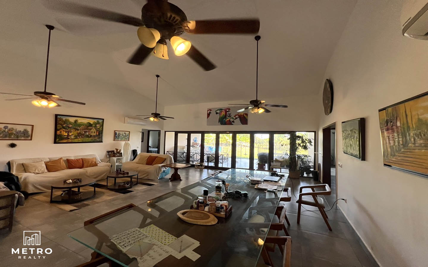 For Sale Pedasi Panama spacious living room