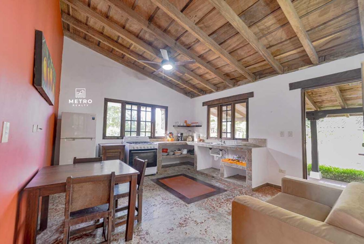 pedasi los santos panama kitchen and living room