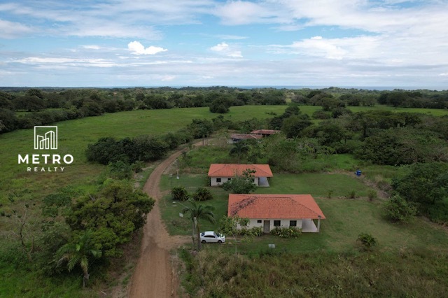 single house for sale in Pedasi Panama aerial view