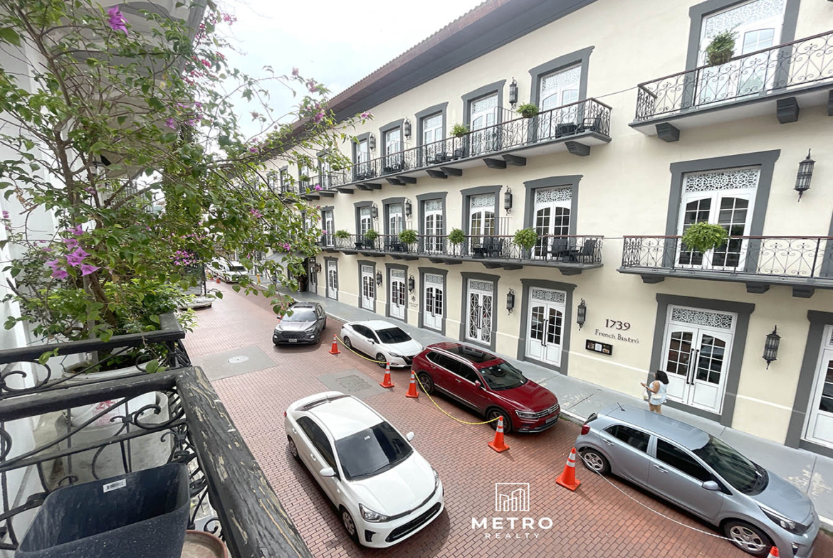 Apartments for Sale Casco Viejo Panama balcony view