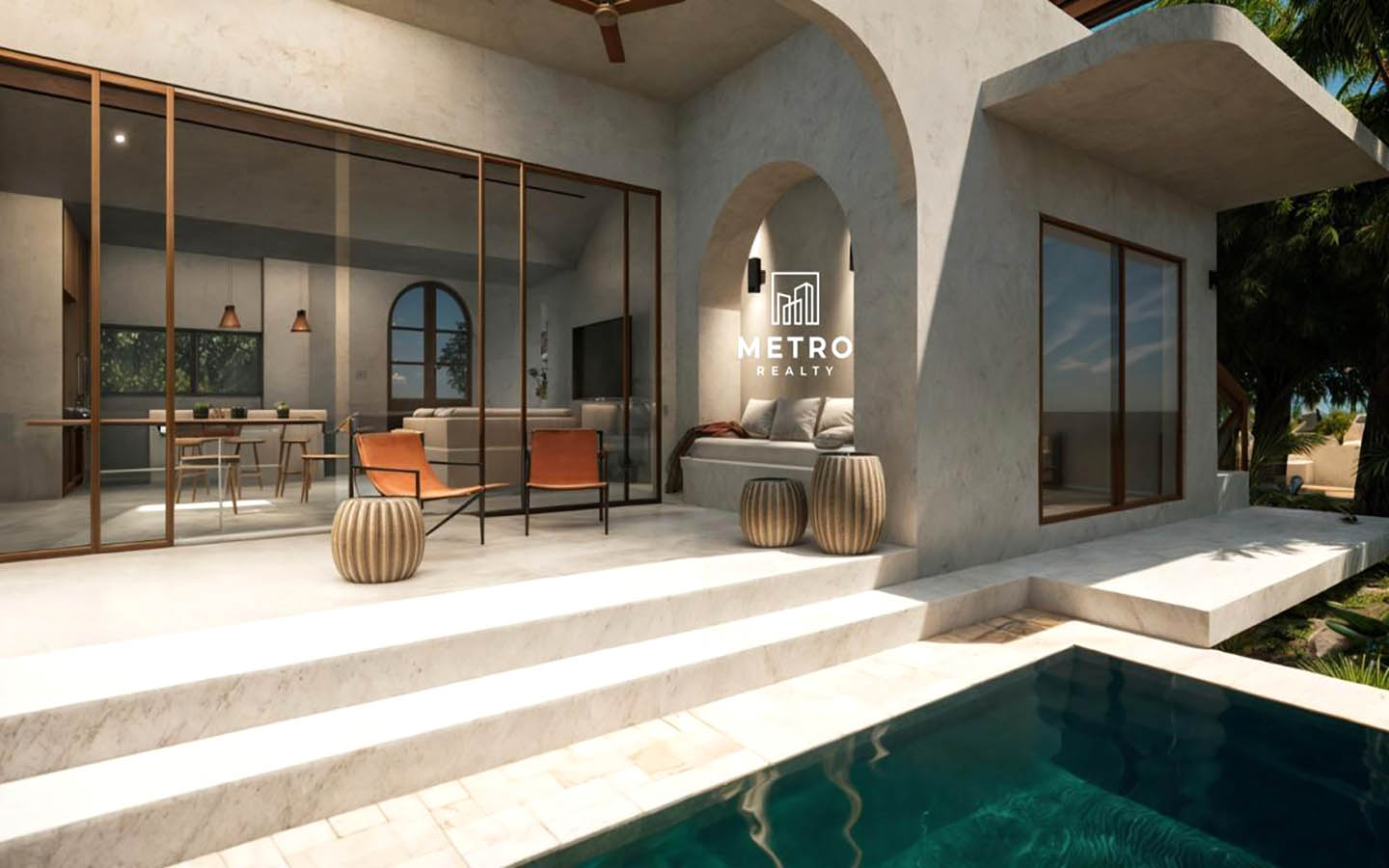 Playa Venao Panama Casa Arco for Sale beautiful pool area
