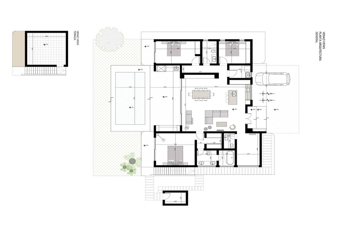 Playa Venao Panama Casa Arco for Sale blueprint