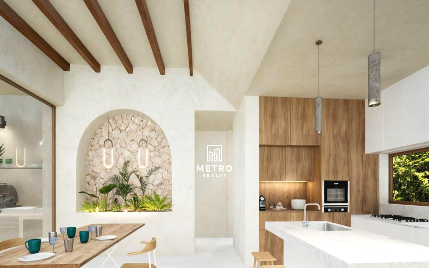Playa Venao Panama Casa Arco for Sale kitchen