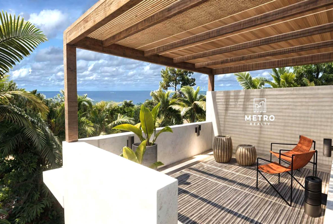 Playa Venao Panama Casa Arco for Sale terrace