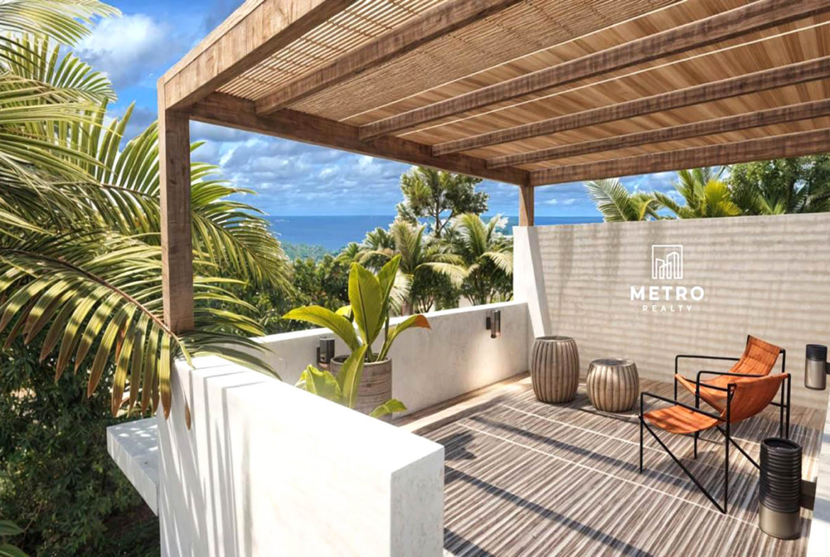 Playa Venao Panama Casa Arco for Sale terrace with ocean view