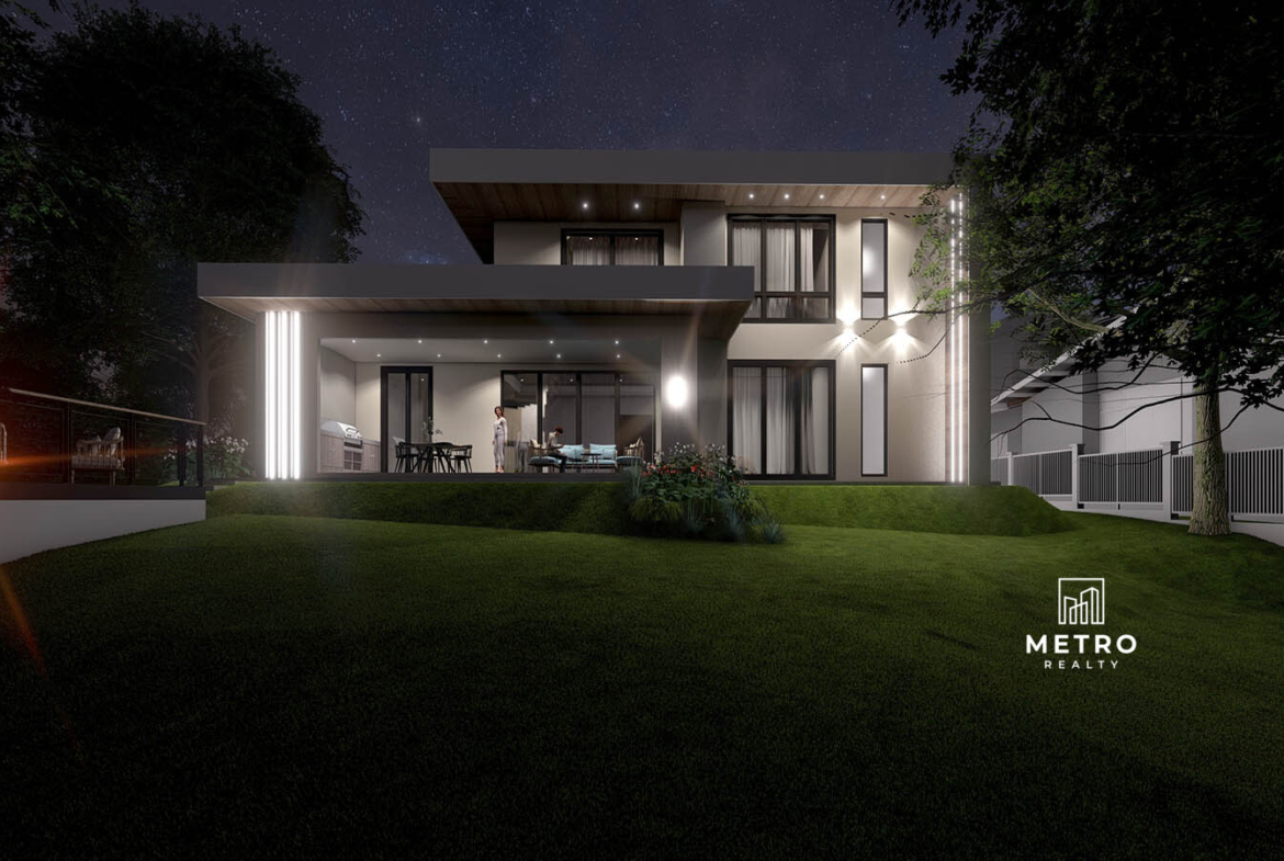 Ave del Paraiso Model for Sale at Lucero Golf Country Club front night