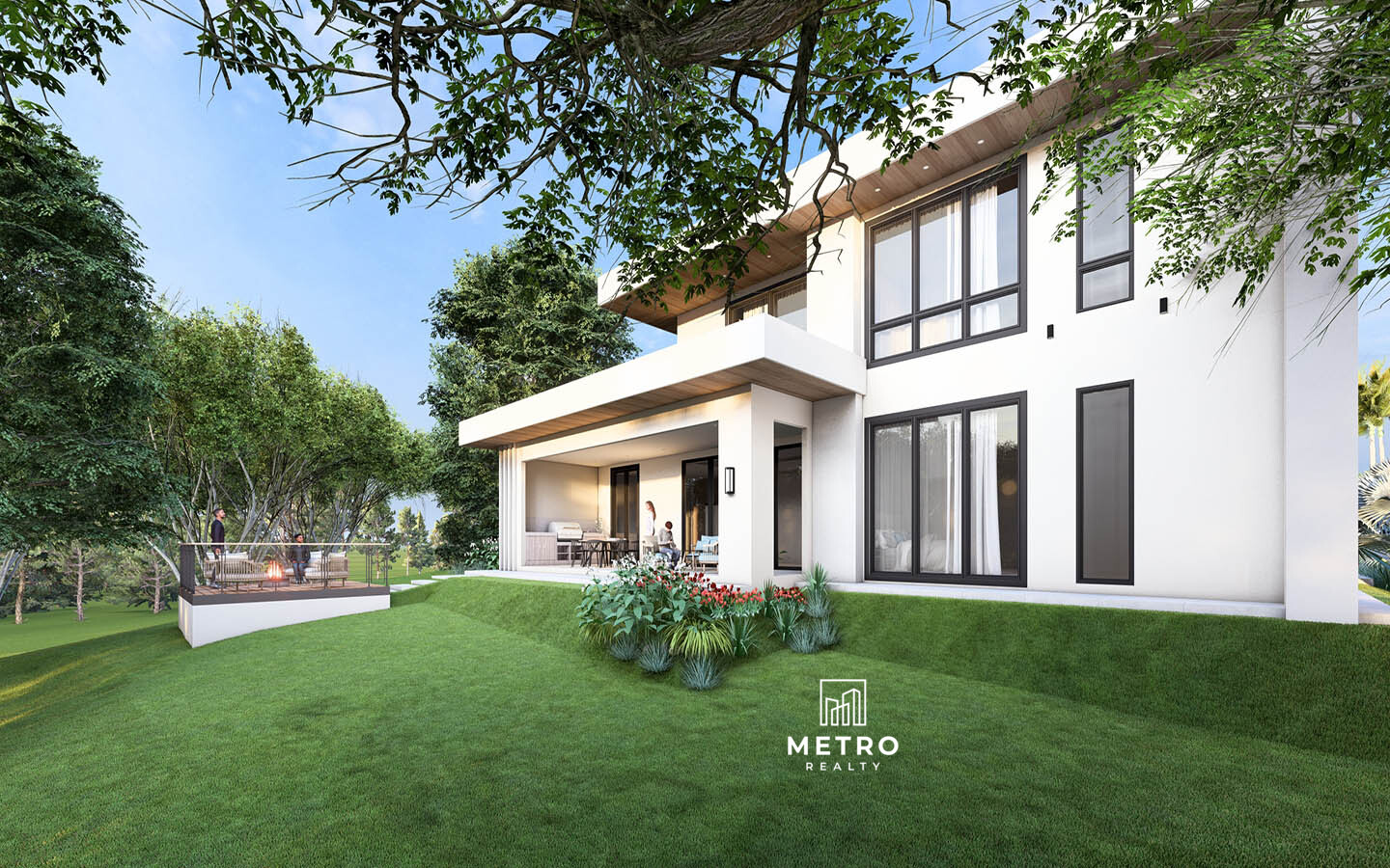 Ave del Paraiso Model for Sale at Lucero Golf Country Club side