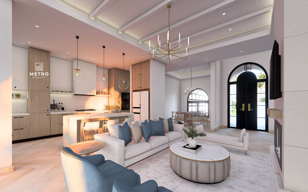 Hortensia Model for Sale at Lucero Golf Country Club Living room