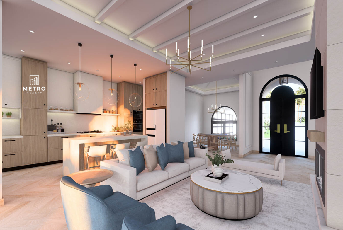 Hortensia Model for Sale at Lucero Golf Country Club Living room