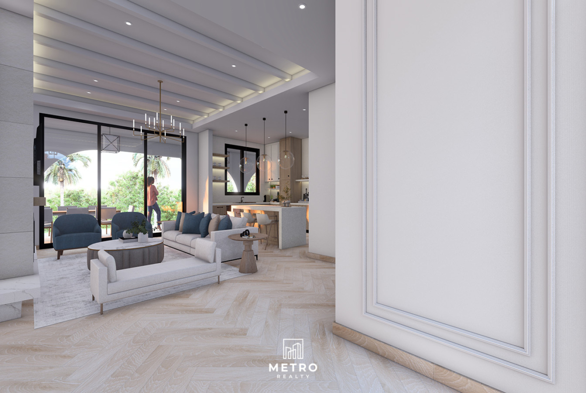 Hortensia Model for Sale at Lucero Golf Country Club modern living room