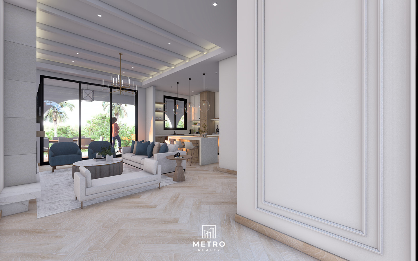 Hortensia Model for Sale at Lucero Golf Country Club modern living room