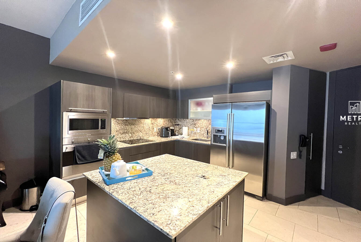 JW Marriott Panama Apartments for Sale beautiful view kitchen