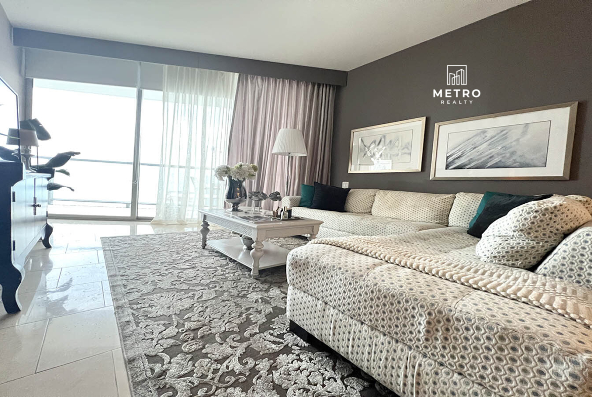 JW Marriott Panama Apartments for Sale beautiful view living room