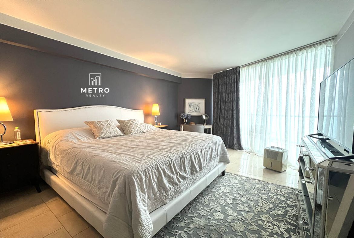 JW Marriott Panama Apartments for Sale beautiful view master bedroom