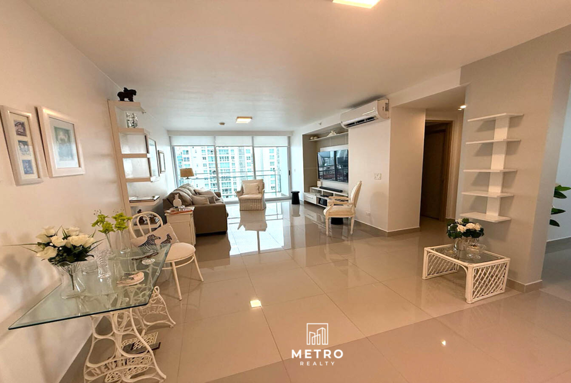 PH Zaphiro Apartment for Sale in Panama modern living room