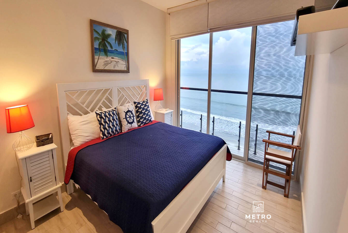Playa Caracol Las Olas Penthouse for Sale bedroom with ocean view