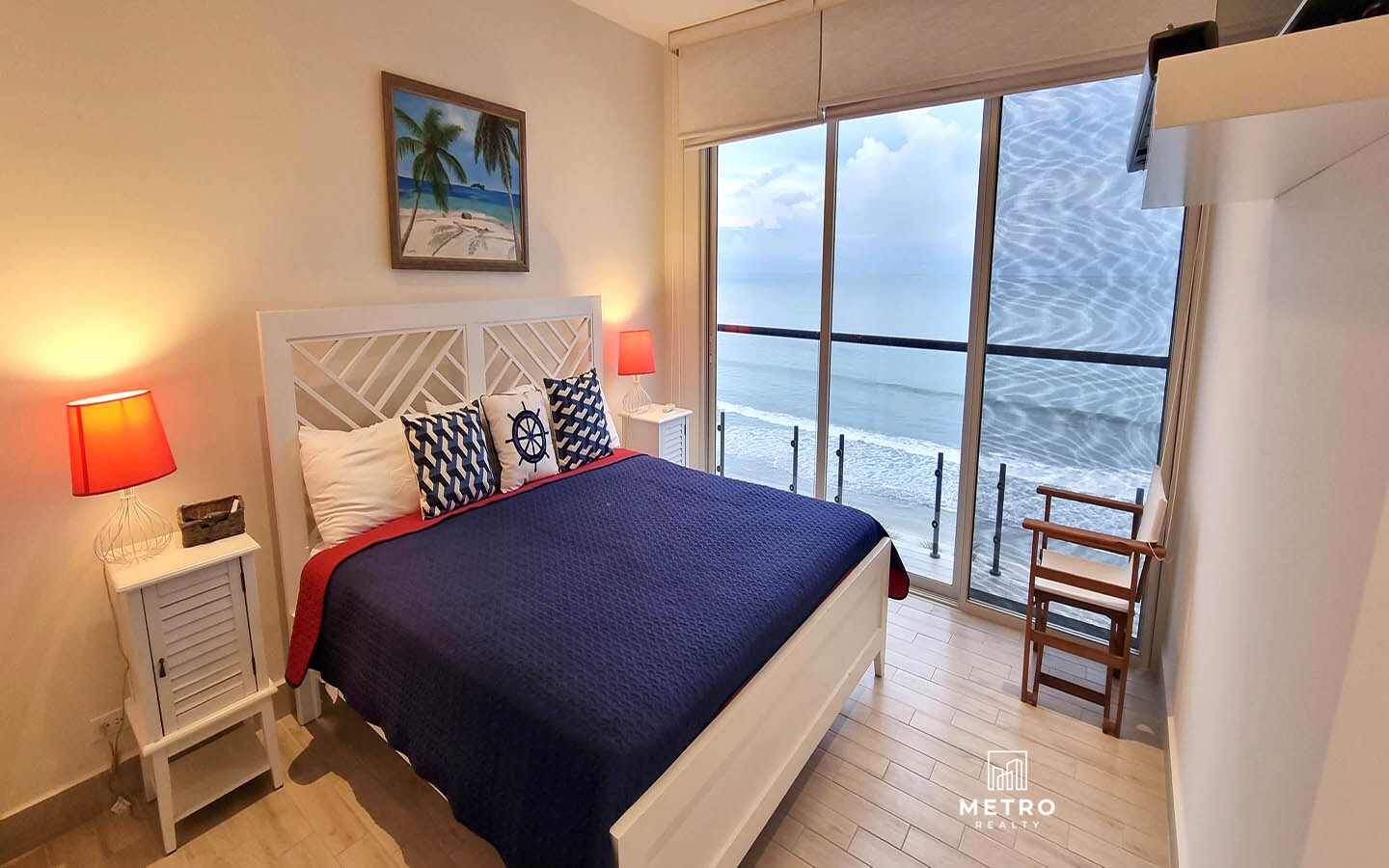 Playa Caracol Las Olas Penthouse for Sale bedroom with ocean view