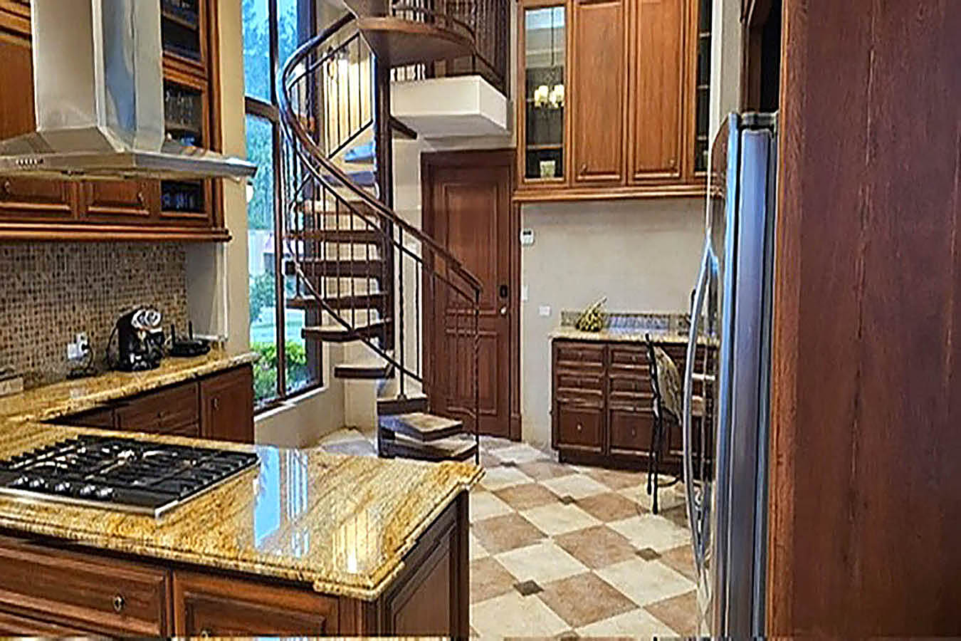 Altos del Maria Panama Real Estate Kitchen and Stairs