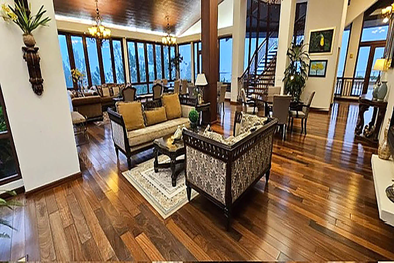 Altos del Maria Panama Real Estate Spacious Living Room